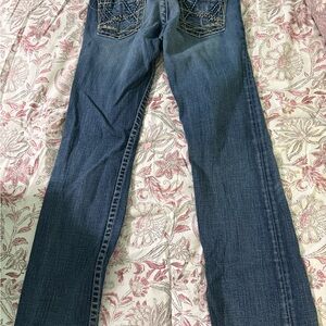 BKE Women's Boot Cut Jeans - Blue